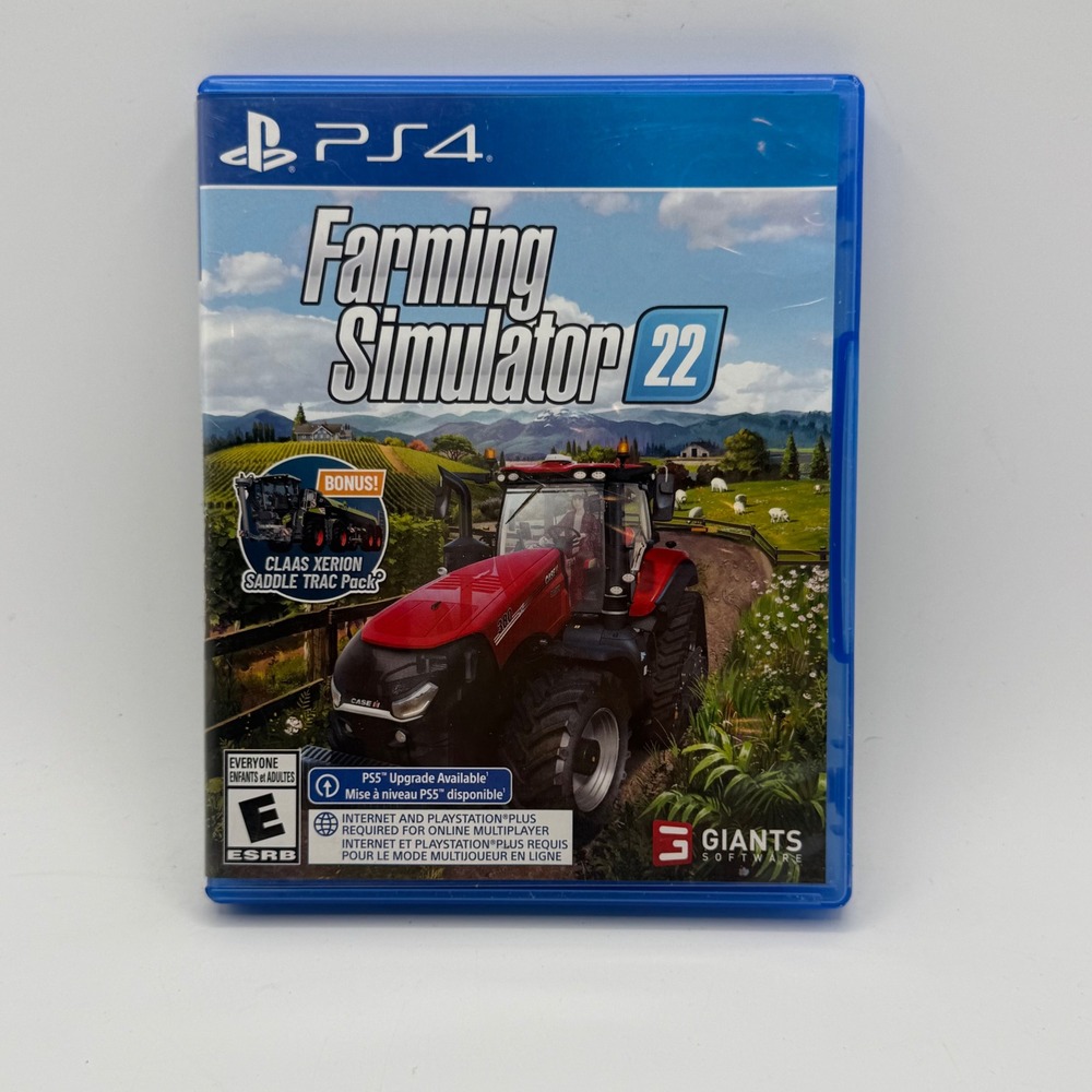 Giants Software Farming Simulator 22 PS4 Blue Excellent CLAAS Bonus Pack